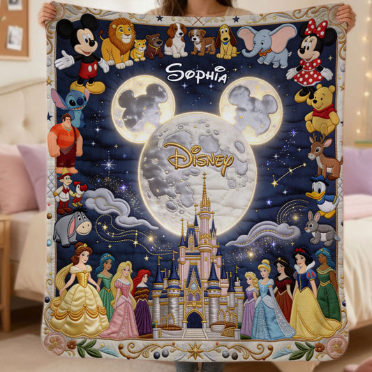 DSNY Believe In Magic - Personalized Blanket - Gift For Movie Fans NL122