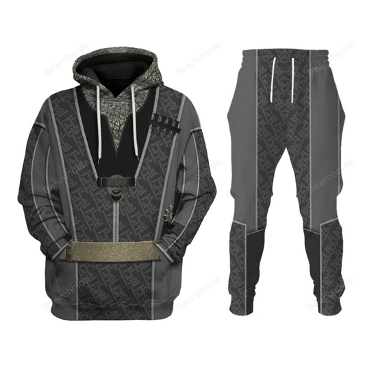 SaTr Deep Space Nine Jem'Hadar Military Hoodie Sweatshirt Sweatpants