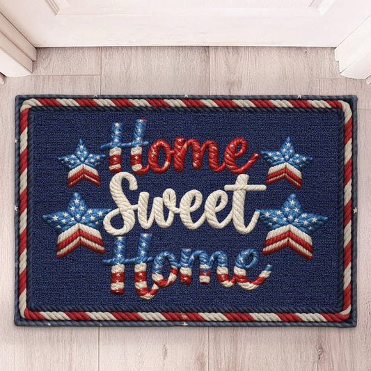 250_Years_Home_Sweet_Home_Minimalist_Welcome_Faux_Yarn_Pattern_Personalized_Doormat_1