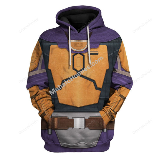 Stwa Mandalorian SD Costume Hoodie Sweatshirt Sweatpants Tshirt Hawaiian shirt CSSWR021