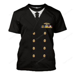 US Navy Fleet Admiral Chester W. Nimitz Costume T-Shirt