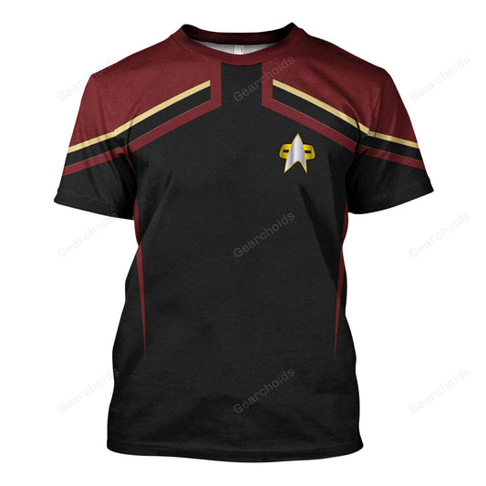 SaTr Starfleet Uniform T-Shirt