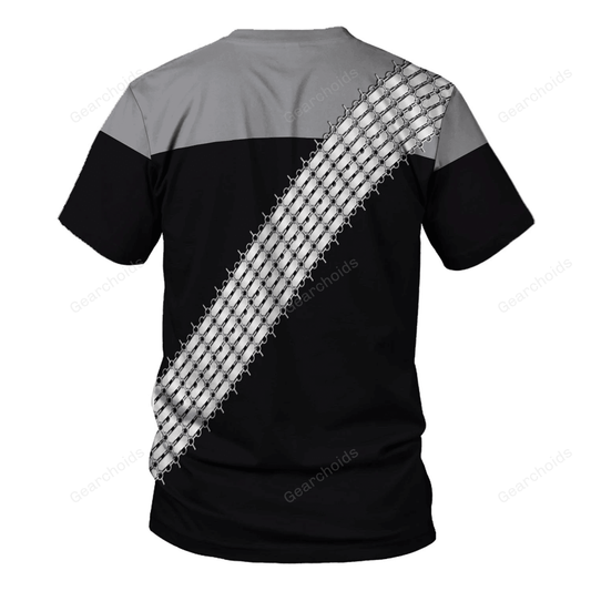 SaTr DSN Worf Gray T-Shirt