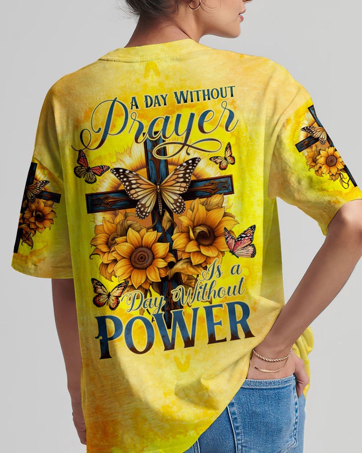 ADayWithoutPrayerIsADayWithoutPower Women_sAllOverPrintShirt_4