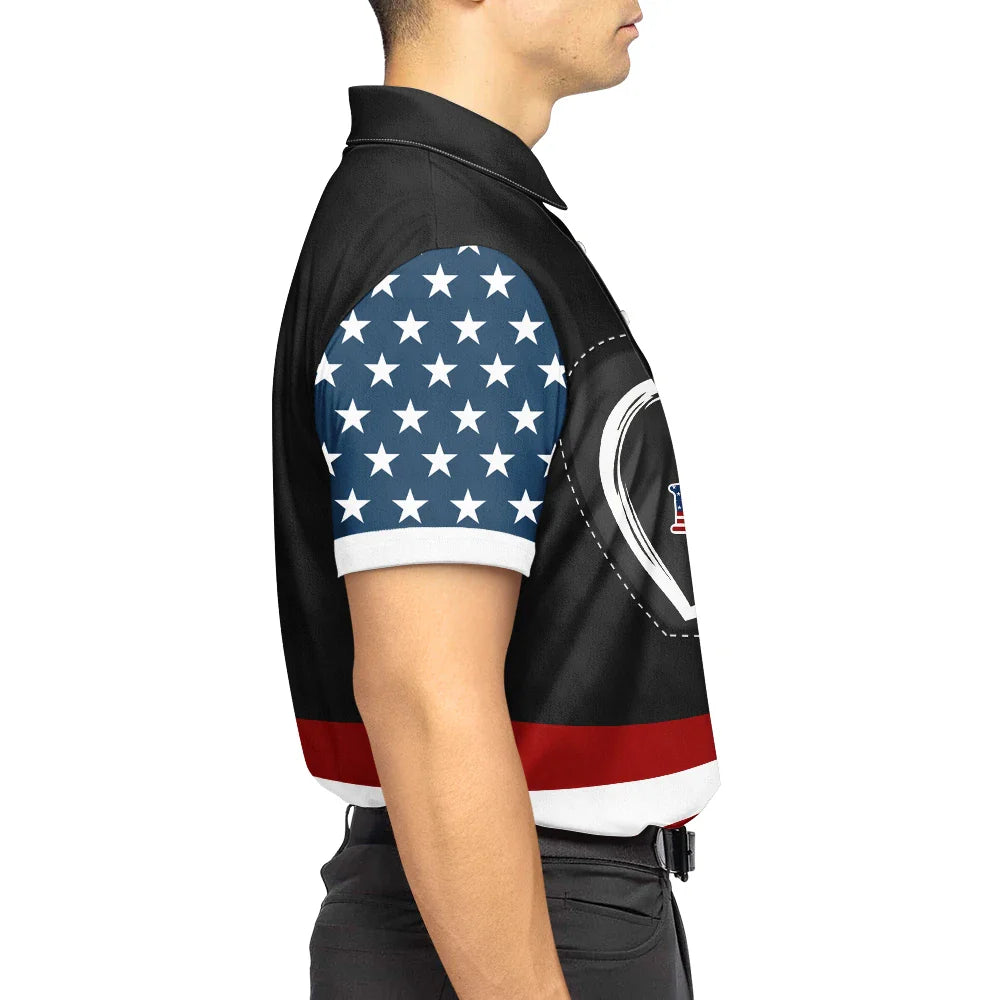 America250AnniversaryGrandpaDadKidsHandprints PersonalizedPoloShirt LV242 NEL3449 MK5