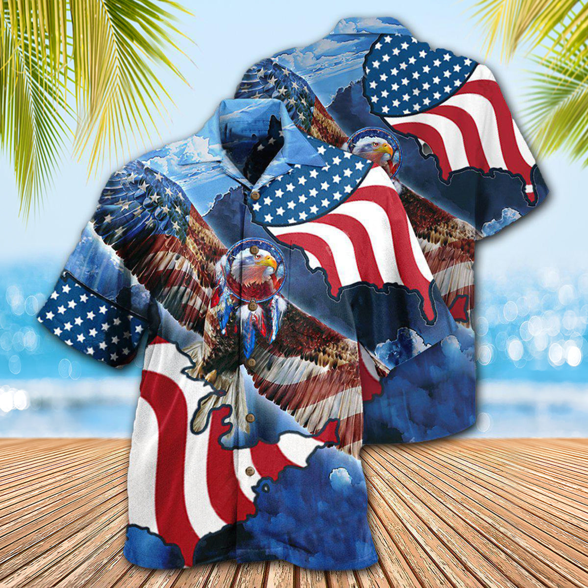 AmericaSpecialPatrioticEagle HawaiianShirt OwlOhh_4400_2