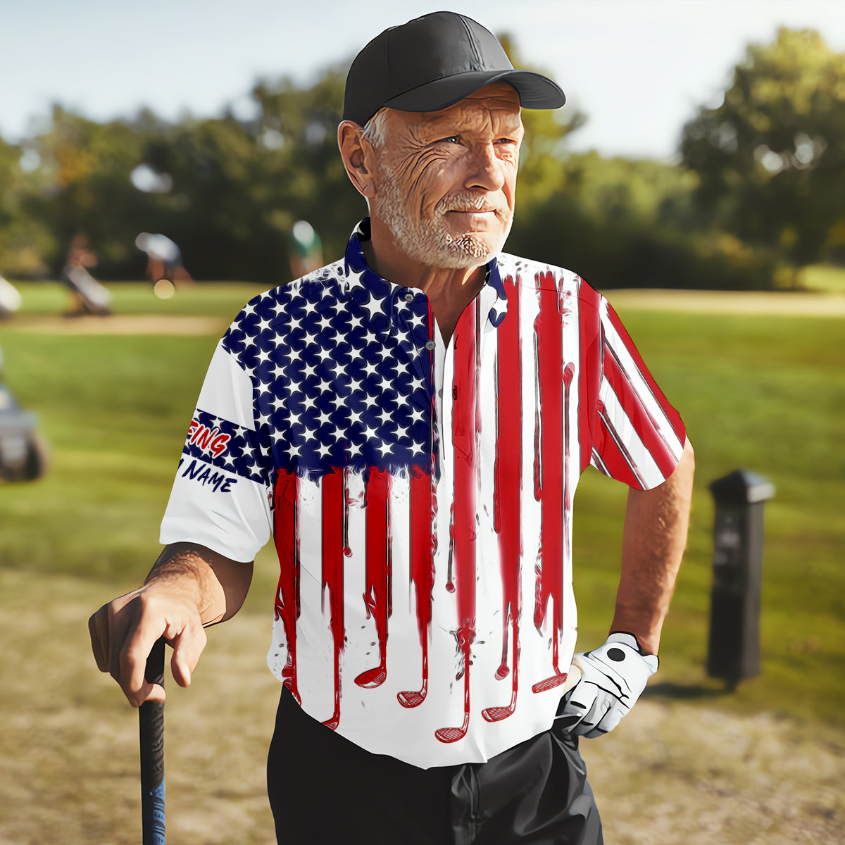 AmericanFlagCustomGolfPoloShirt_FunnyGolfShirt_4thOfJulyGolfShirt_America250AnniversaryShirt2