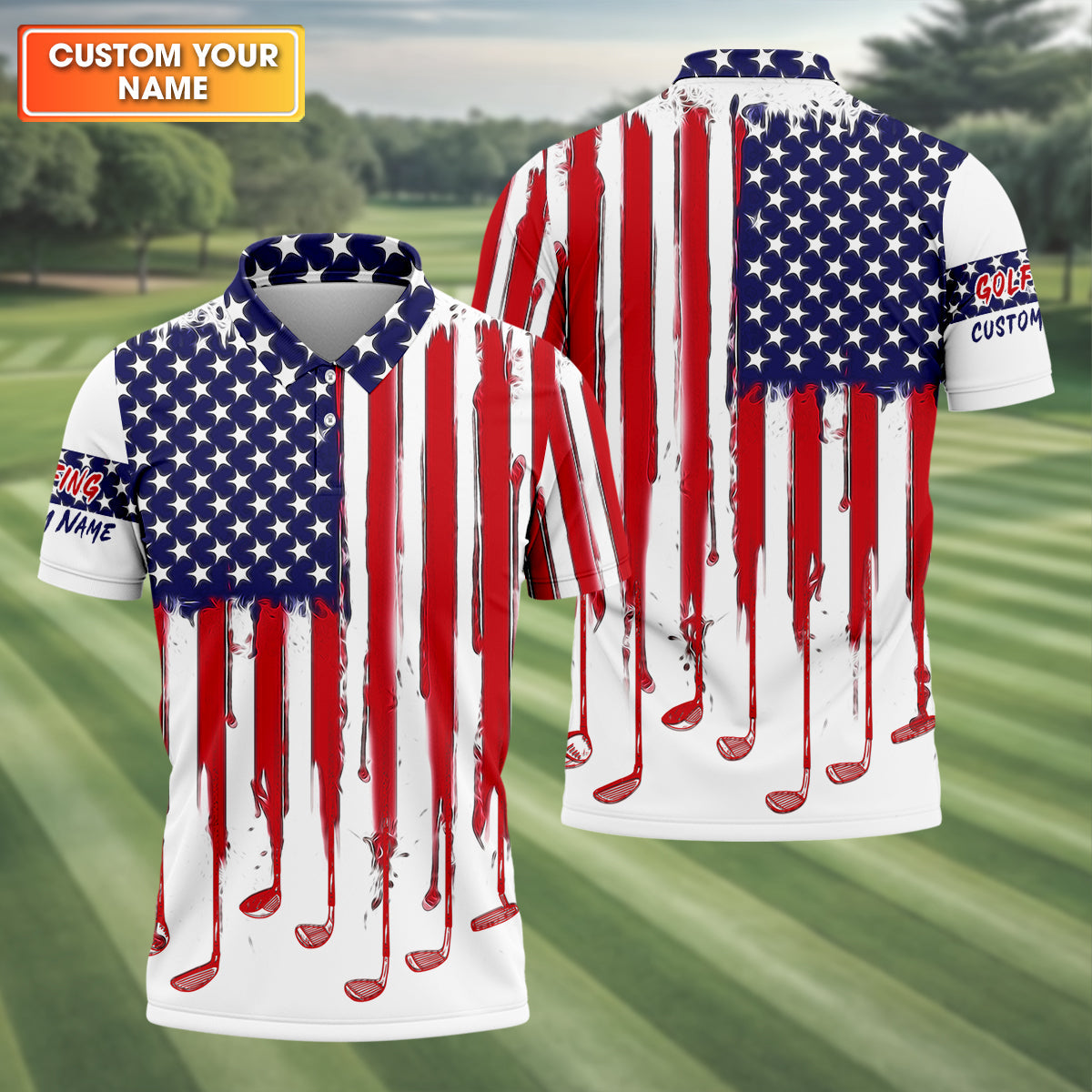 AmericanFlagCustomGolfPoloShirt_FunnyGolfShirt_4thOfJulyGolfShirt_America250AnniversaryShirt3