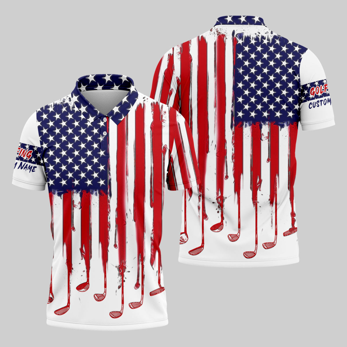AmericanFlagCustomGolfPoloShirt_FunnyGolfShirt_4thOfJulyGolfShirt_America250AnniversaryShirt_PoloShirt__S1