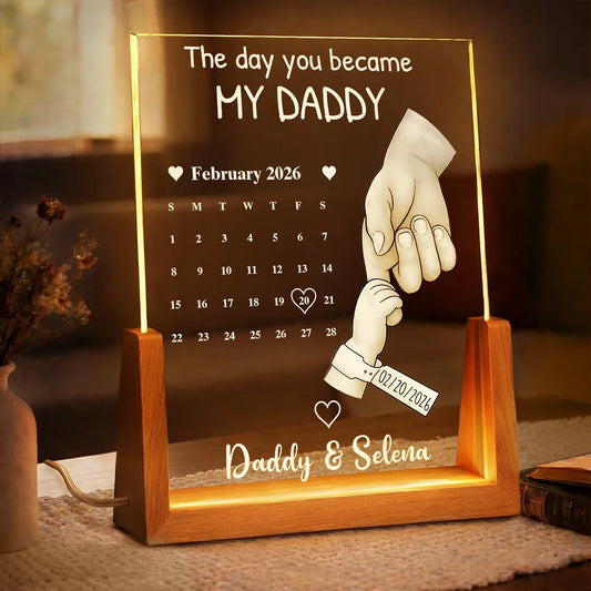 CalendarTheDayYouBecameMyDadMom PersonalizedNightLight PT2037 CIN4536 MKDEF_3a0a3983 4fad 4836 b0e9 ea87fc896248