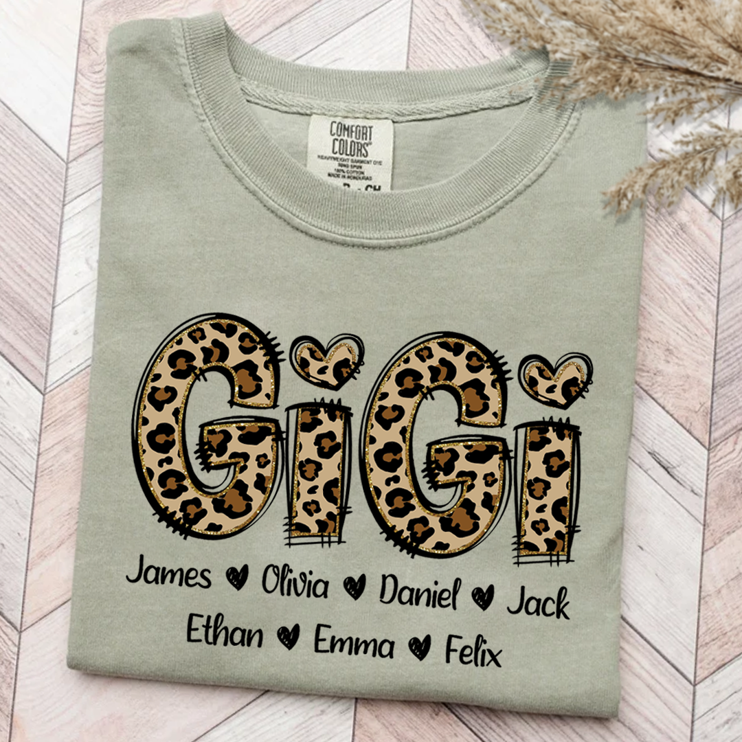 Comfort Colors_C2_AE Personalize Gigi Leopard Shirt Custom Grandma With Grandkids Gift for Grandma Shirt_Sandstone_S 1 nzZxk