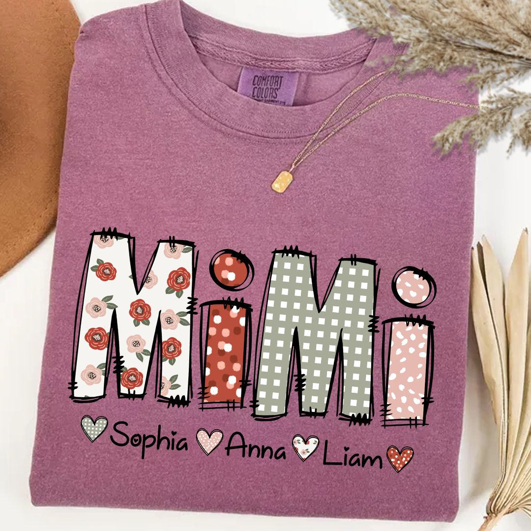 Comfort Colors_C2_AE Personalize Mimi 2025 Shirt Custom Grandma And Grandkids Shirt_Berry_S 1 ZAGQu