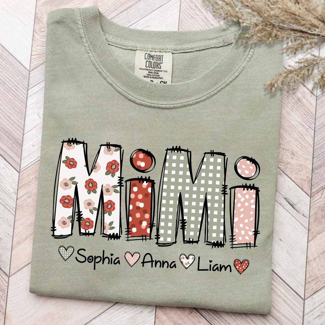 Comfort Colors_C2_AE Personalize Mimi 2025 Shirt Custom Grandma And Grandkids Shirt_Sandstone_S 1 RAhWC