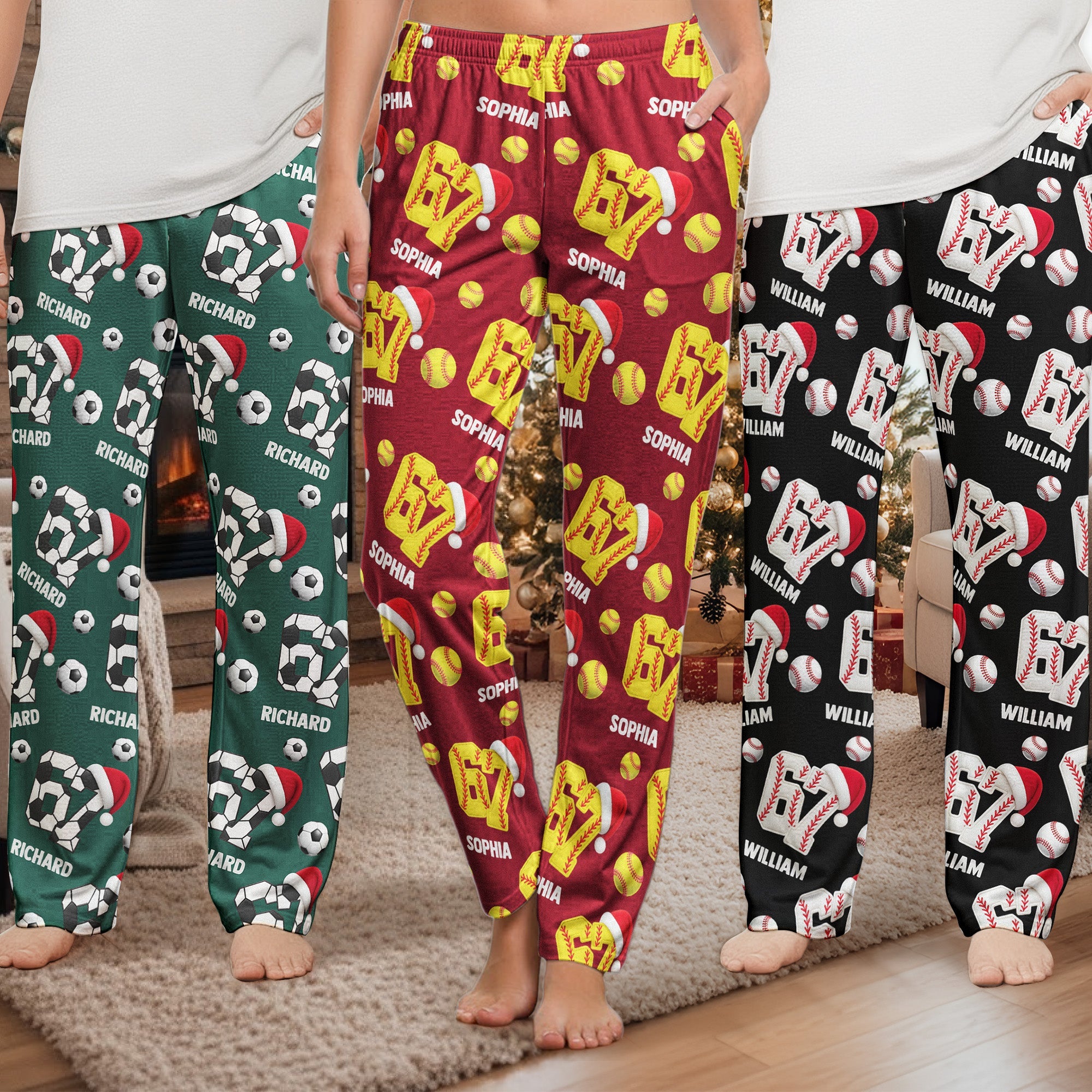 Custom 67 Slang Meme For Sport Lovers Kids Teenagers Personalized Sweatpants_ Lounge Pants With Pockets_0