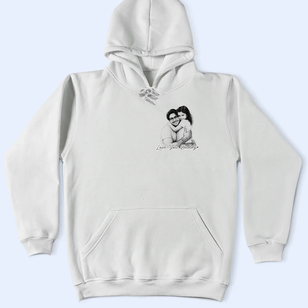 CustomPhotoPencilSketchFamilyDogCatPortrait PersonalizedTShirt DH334 CLA2608 MKWEB3