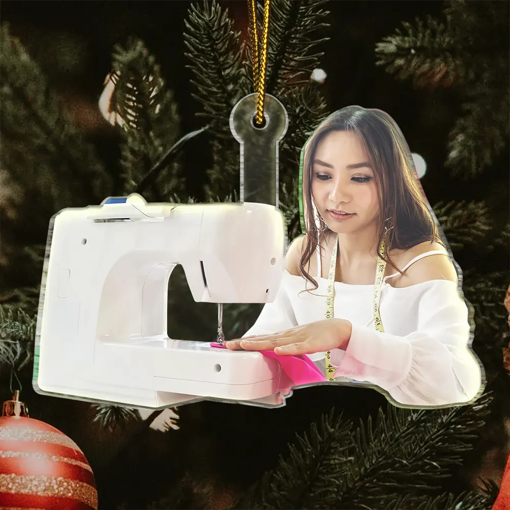 CustomPhotoSewingChristmasDecorations PersonalizedAcrylicPhotoOrnament TK829 CLA1488 MkWebs2