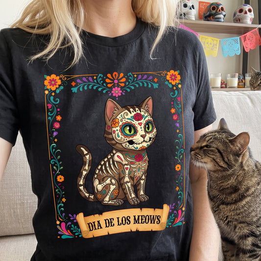 Custom_Pet_Portrait_Day_Of_The_Dead_Personalized_Shirt_1