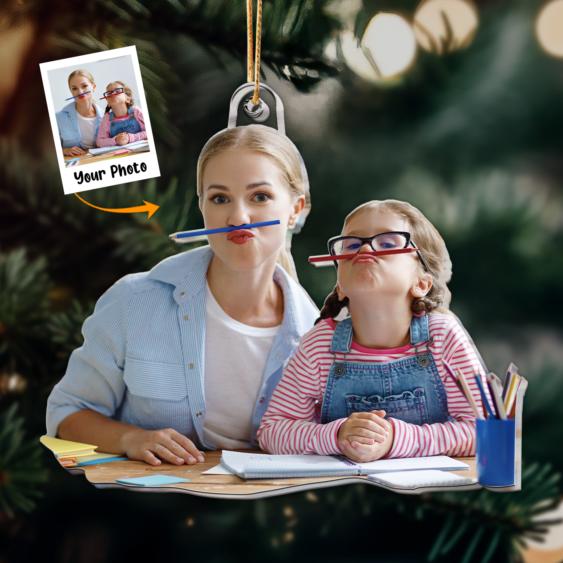 Custom_Photo_Gift_For_Mom_ _Personalized_Acrylic_Photo_Ornament_2