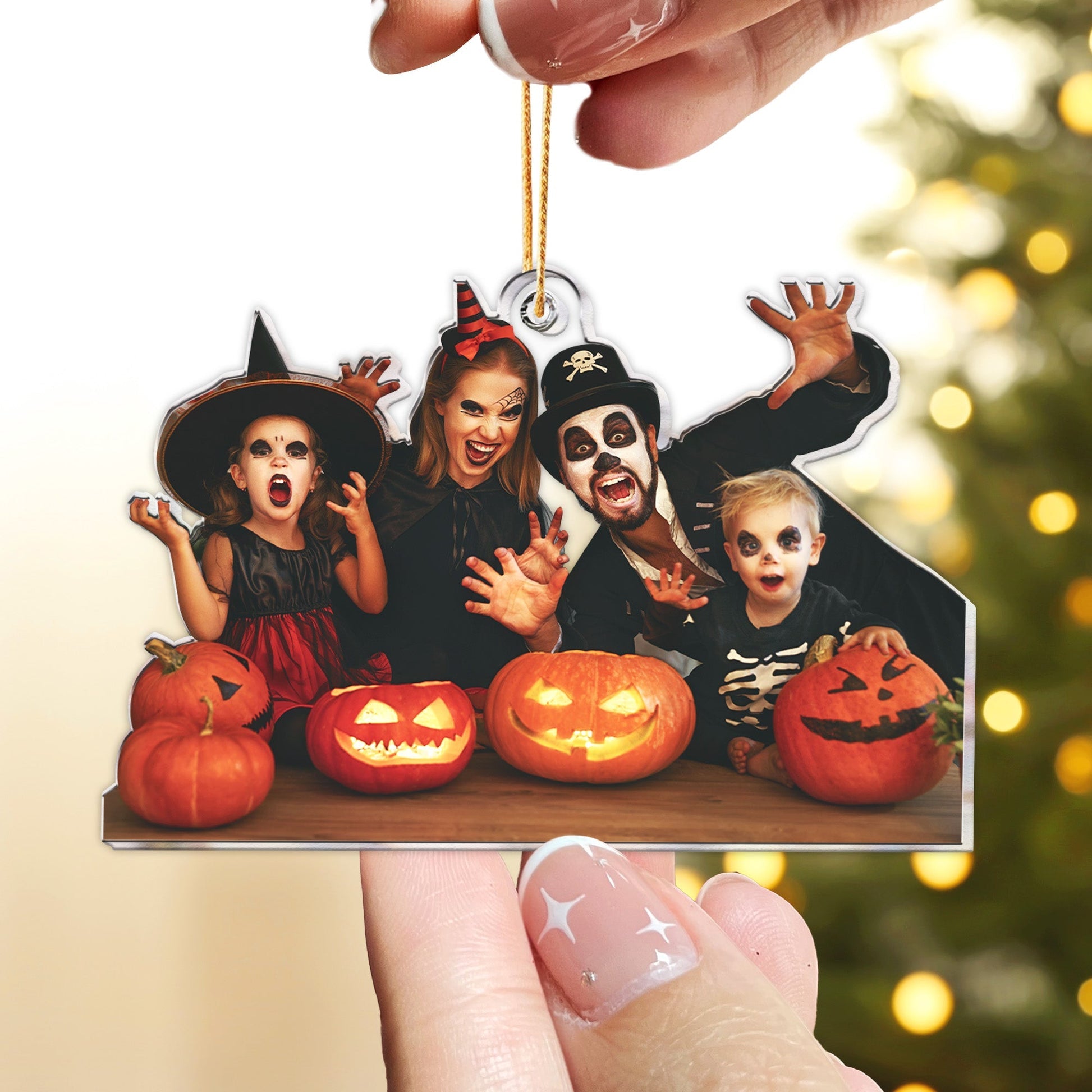 Custom_Photo_Halloween_Happy_Family_ _Personalized_Acrylic_Photo_Ornament_3