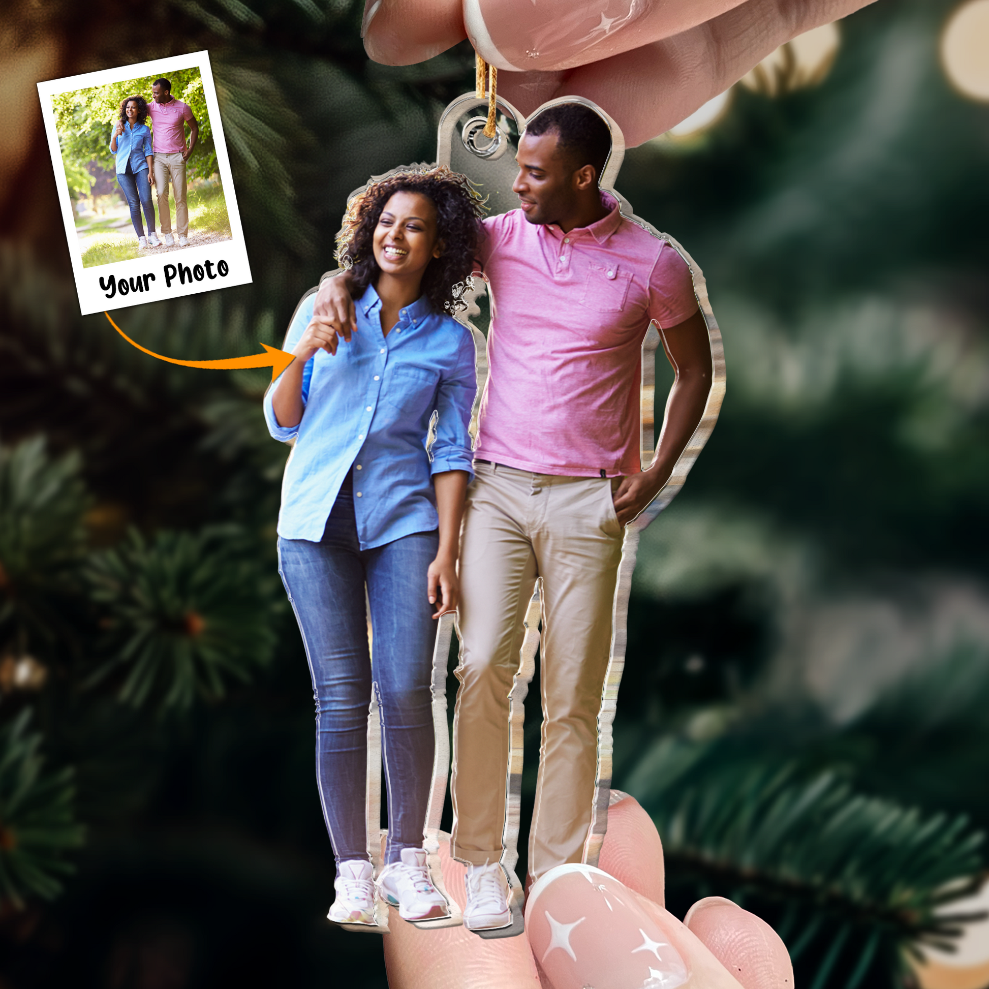 Custom_Photo_Hubby_Wifey_Gift_For_Couple_ _Personalized_Acrylic_Photo_Ornament_1