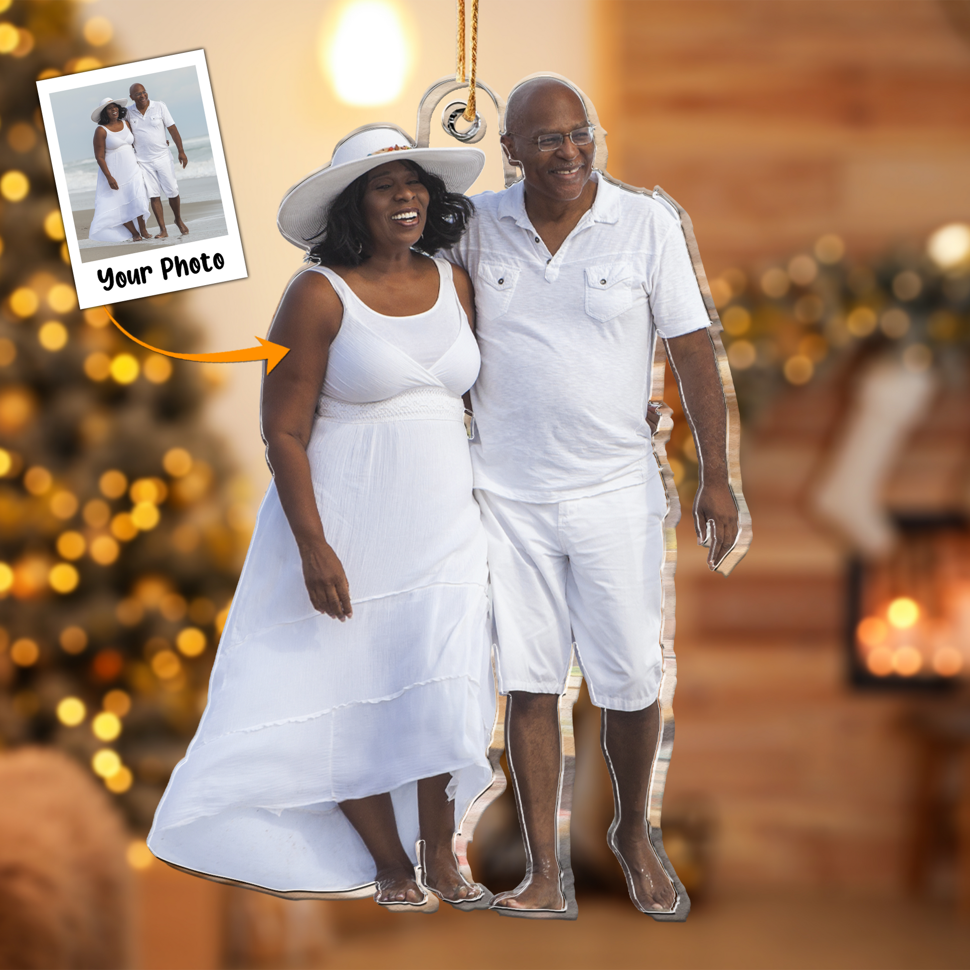 Custom_Photo_Hubby_Wifey_Gift_For_Couple_ _Personalized_Acrylic_Photo_Ornament_3