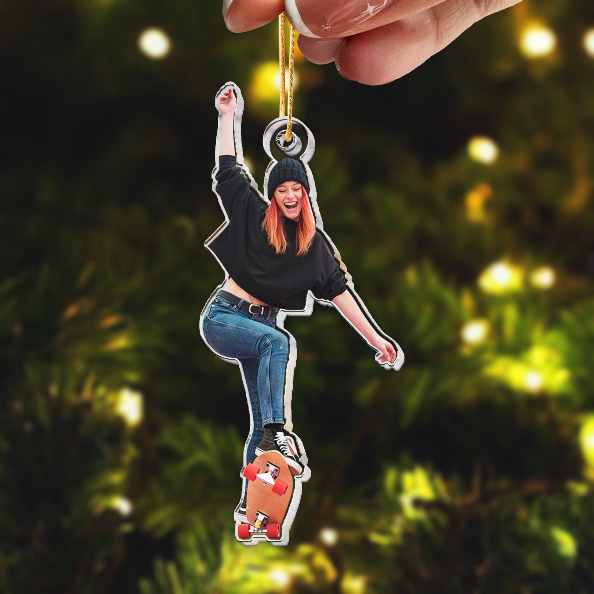 Custom_Photo_Skateboarding_Is_My_Life_ _Personalized_Acrylic_Photo_Ornament_1