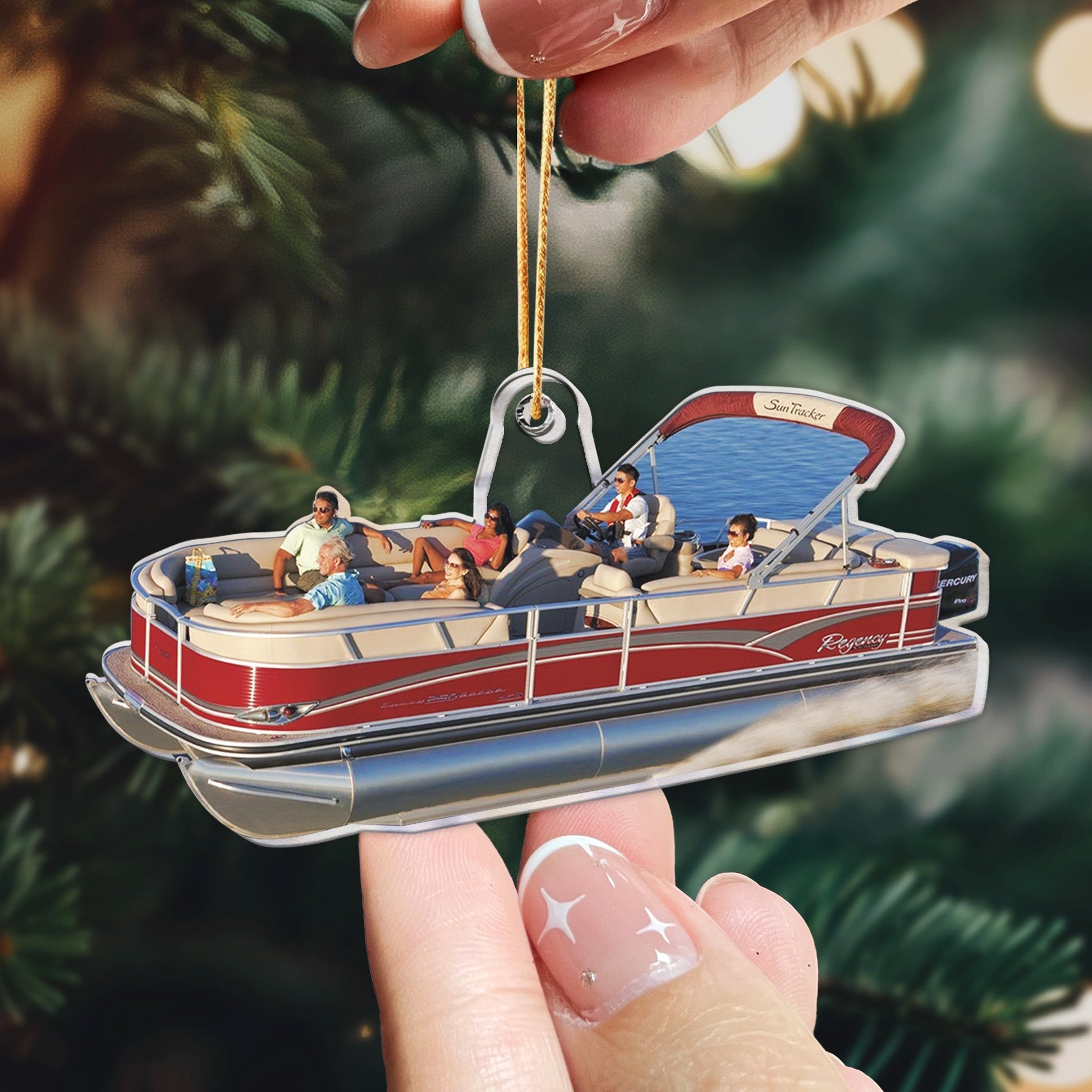 Custom_Photo_This_Is_My_Pontoon_Boat_ _Personalized_Acrylic_Photo_Ornament_1