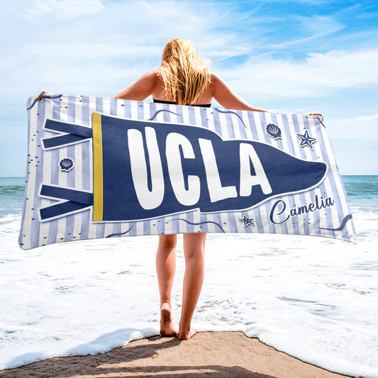 Custom_School_Pennant_Flag_Graduation_Gift_Personalized_Beach_Towel_2