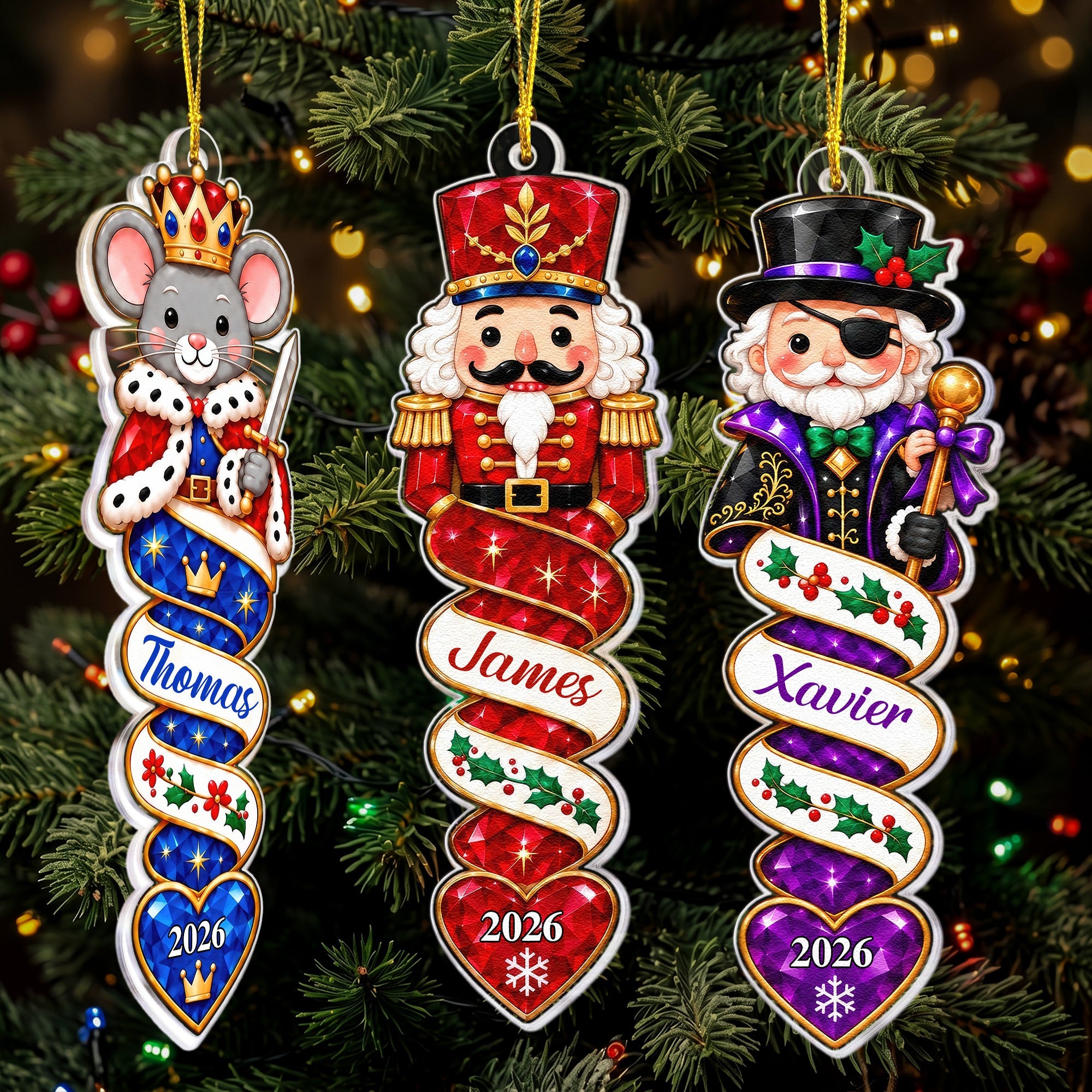 Family_Nutcracker_Christmas_Spiral_Ornament_Gift_For_Kids_Personalized_Ornament_2