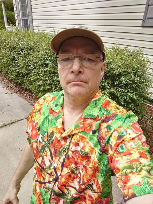FoodDeliciousPizzaLoveAtFirstBite HawaiianShirt OwlOhh_6520_2