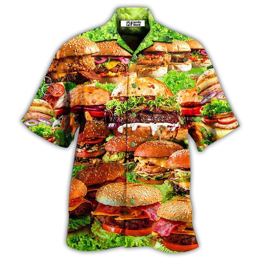 FoodGoodMoodDeliciousHamburger HawaiianShirt OwlOhh_6081_1