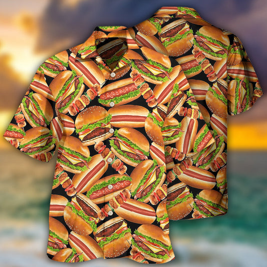 FoodLifeIsBetterWithBurger Hawaiianshirt OwlOhh_1077_2