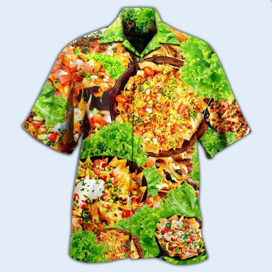 FoodMoreNachosPorFavorDelicious HawaiianShirt OwlOhh_2335_2