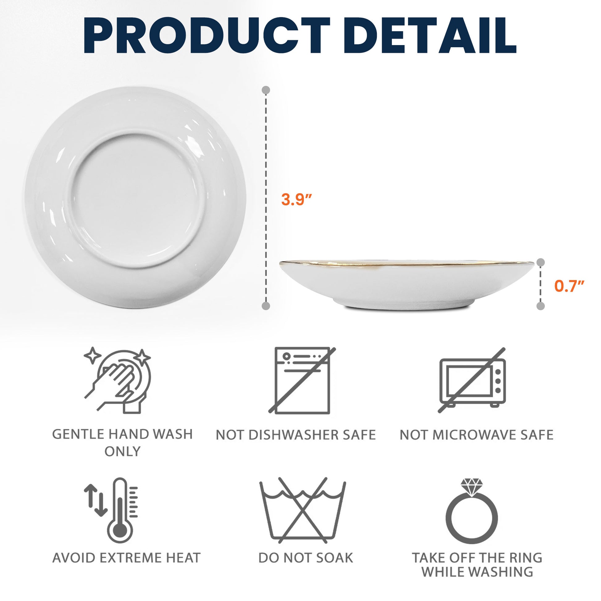 Graduation Gift A Sweet Ending To A New Beginning Personalized Circle Jewelry Dish_5