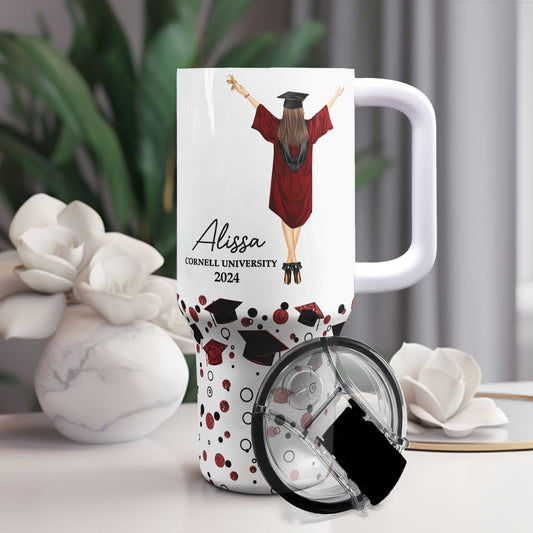 Graduation You Believed You Could So You Did Personalized 40oz Tumbler With Straw_2