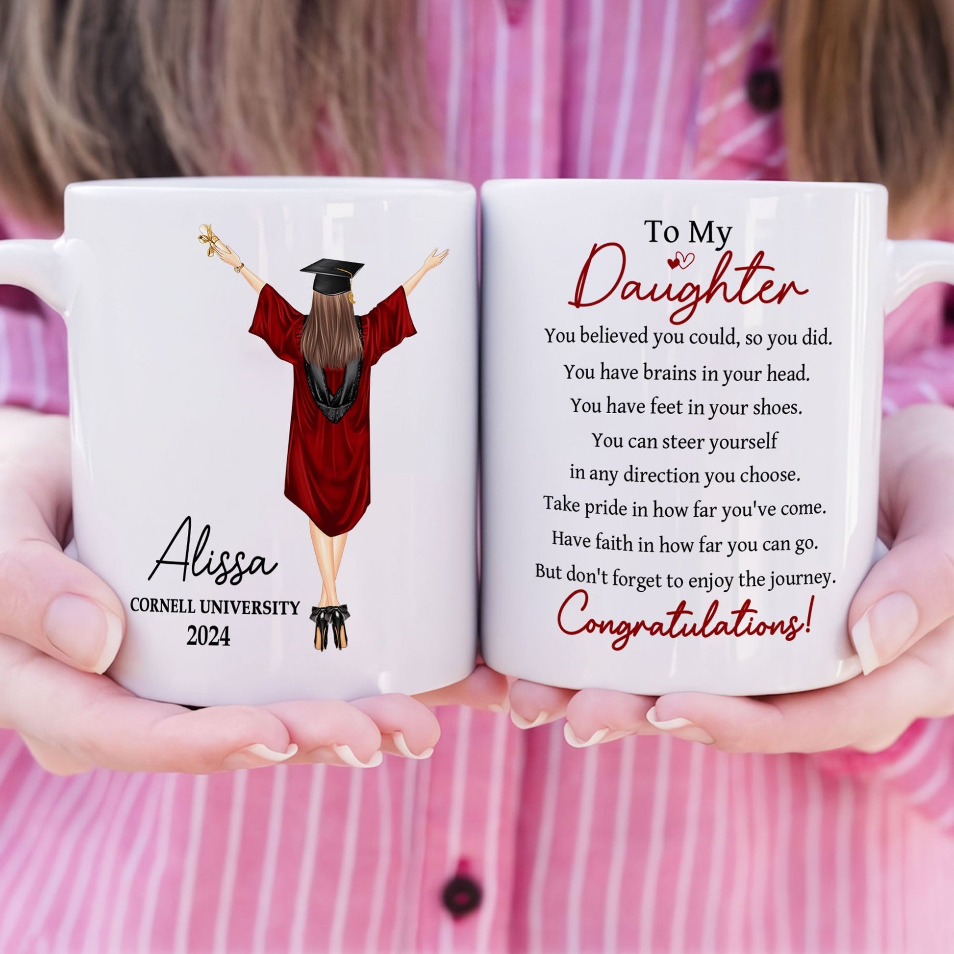 Graduation You Believed You Could So You Did Personalized Mug_1