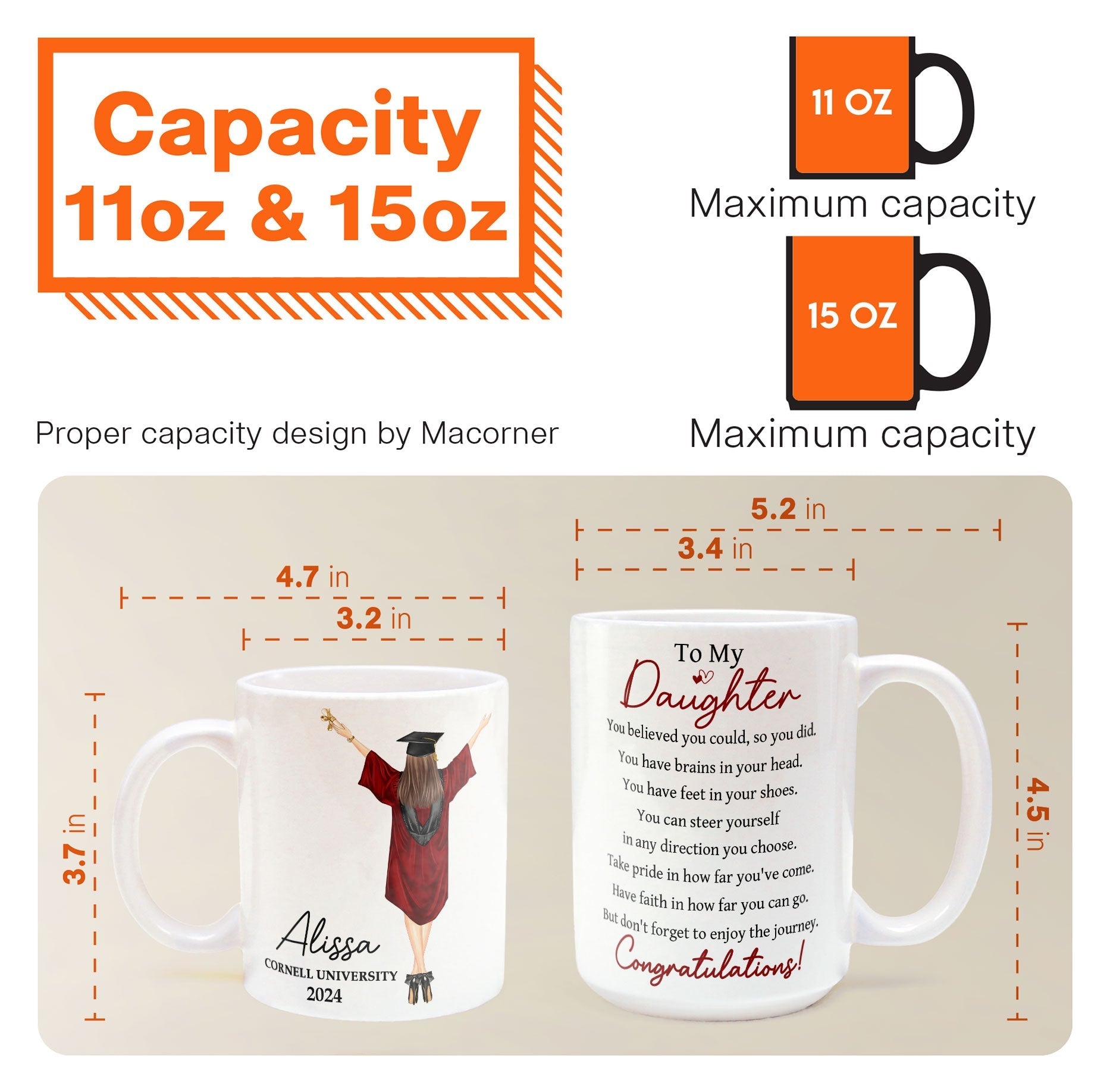 Graduation You Believed You Could So You Did Personalized Mug_6