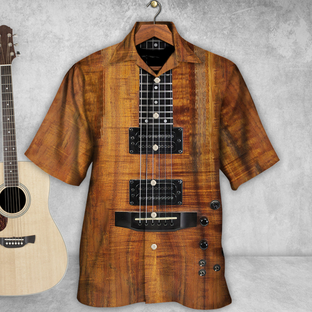 GuitarAcousticElectricGuitar HawaiianShirt OwlOhh_2813_3