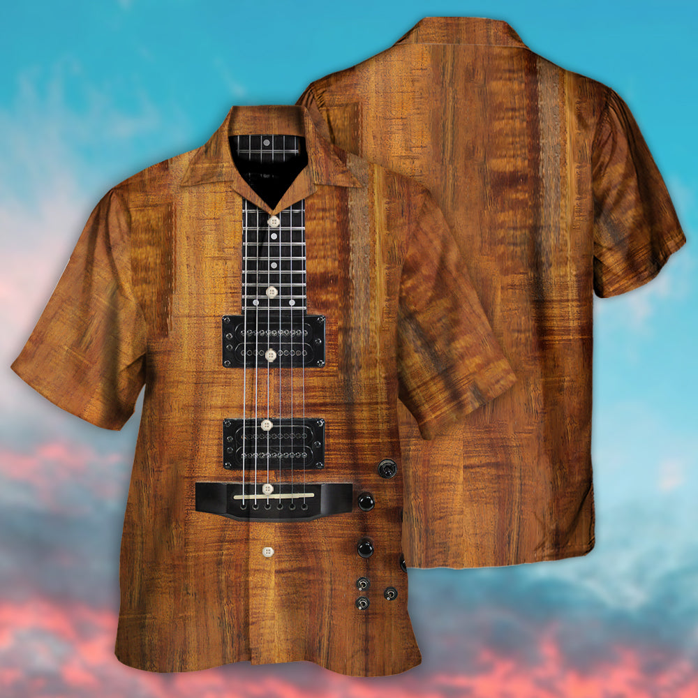 GuitarAcousticElectricGuitar HawaiianShirt OwlOhh_2813_4