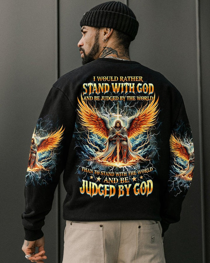 IWouldRatherStandWithGod Men_sAllOverPrintShirt_10