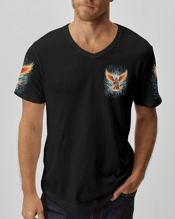 IWouldRatherStandWithGod Men_sAllOverPrintShirt_4