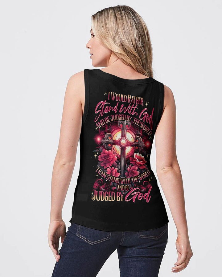 IWouldRatherStandWithGod Women_sAllOverPrintShirt_13