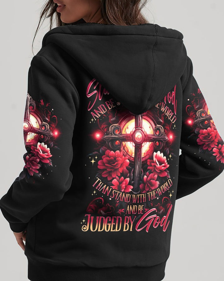 IWouldRatherStandWithGod Women_sAllOverPrintShirt_9