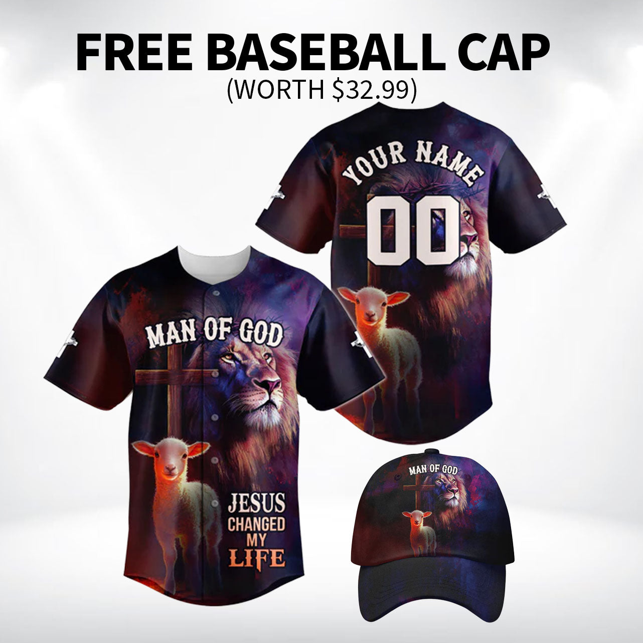 JesusChangedMyLifeBaseballJerseyBundle