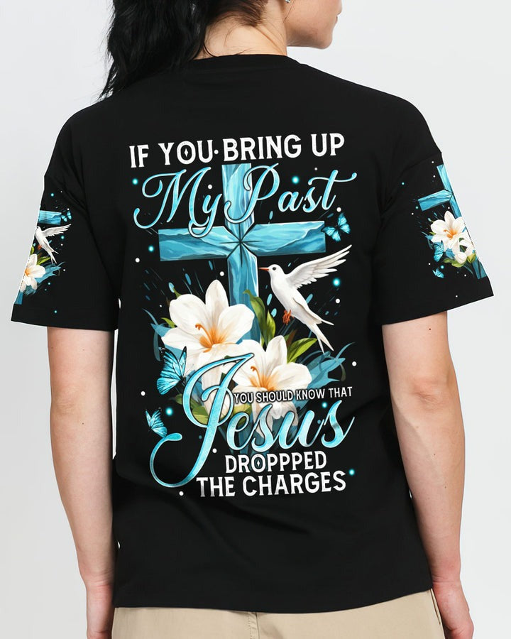 JesusDroppedTheCharges Women_sAllOverPrintShirt_2