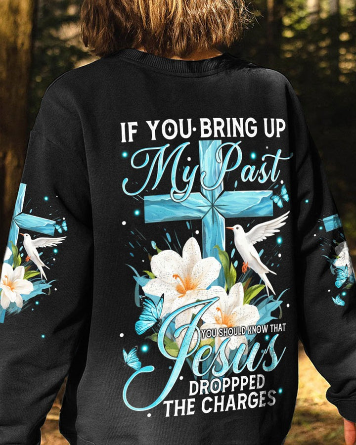 JesusDroppedTheCharges Women_sAllOverPrintShirt_5