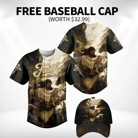 JesusProtecttheLampBaseballJerseyBundle
