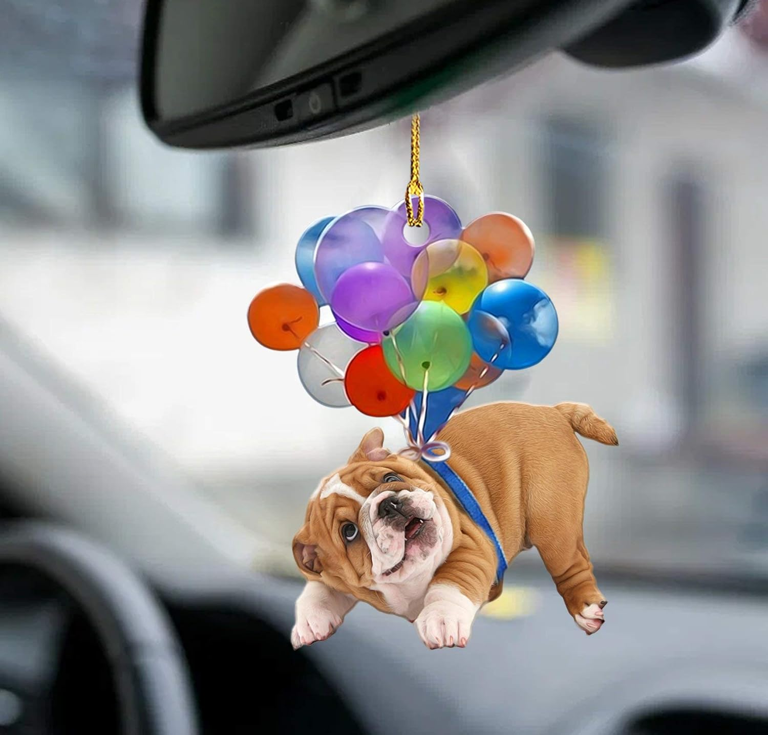 MK Animals_Dog_Fly_With_Bubbles_Car_Hanging_Ornament_ _Custom_Shape_Arcylic_Ornament_4
