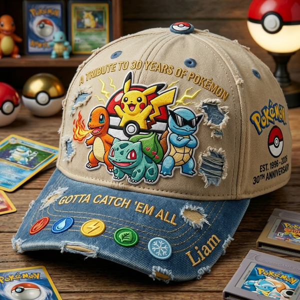 PoMo Celebrate 30 Years Of Legend - Personalized Classic Cap - Gift For Movie Fans