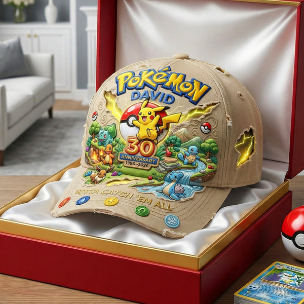 PoMo Celebrate 30 Years Of Trainers - Personalized Classic Cap - Anniversary Gift For Movie Fans NL122